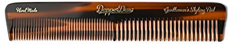 Dapper Dan Peigne à cheveux fait-main, 170mm x 30mm