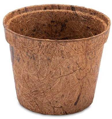 ProFlora® Kokos Anzuchttöpfe für eine erfolgreiche Anzucht - Abbaubare Pflanztöpfe ideal für Stecklinge, Setzlinge & Samen (300ml, 50 Stück)