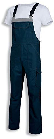 Uvex 8925 Arbeitshose - Sicherheits-Latzhose f. Herren - Dunkelblau - Gr 56/58
