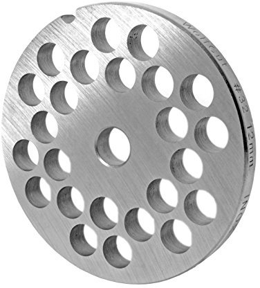 Dischi per tritacarne adatti per Bizerba, tagliente, pistone e omega misure 32 (12,0 mm)