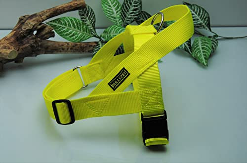 Norwegergeschirr Neon-Gelb Gr.M-L mit Griff