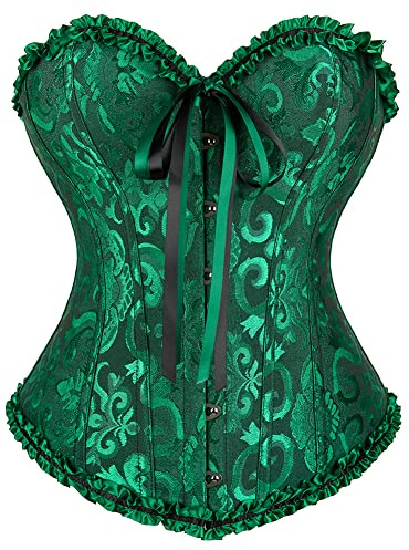 Bslingerie® Corsetto da donna in broccato