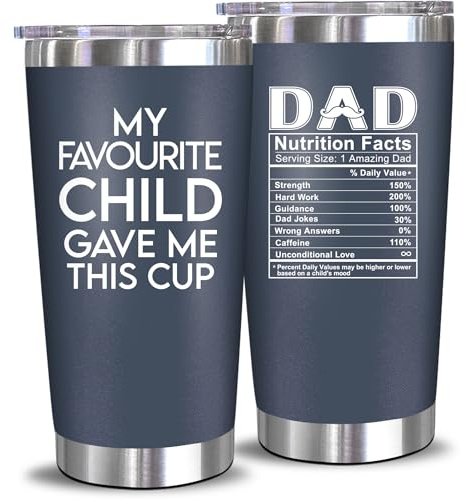 NEWELEVEN Gifts for Dad from Daughter, Son, Kids, Wife - Birthday Gifts for Dad, Husband, Men - Best Present Idea for Father, Husband, Bonus Daddy from Daughter, Son, Wife - 20 Oz Tumbler