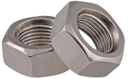 Dado Esagonale Esagonale A Filettatura Fine Acciaio Inossidabile M6 M8 M10 M12 M14 M16 M18 M20 M22 M24 3pcs M18x1.0