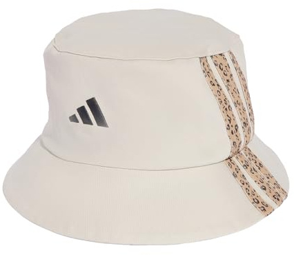 adidas Unisex Sportswear 3-Streifen Leopard Grafik Stoffhut