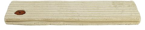 Prime Gatti - Lettino da finestra per gatti, davanzale con retro antiscivolo, prodotto dall'Unione europea (beige g. strisce, 100 x 20 x 3 cm)