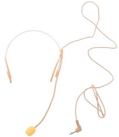 Microphones de Casque pour Chanter, Casque-micro Portable | Micro sur Pied Garçon et Filles, Accessoire de Microphone, Son Clair, Usage Écoles et Scènes