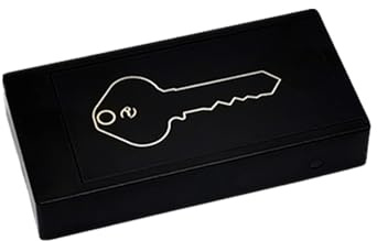 Genérico Caja Magnética Con Llaves Organizador Portátil Anti-Pérdida | Caja de Llaves Magnética Para Dormitorio Patio Apartamento Casa Despensa Propietario Adultos Mayores