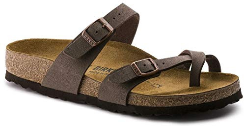 Birkenstock 071061 Mayari mocca, Birkibuc INFRADITO Uomo, Mocca EU 39