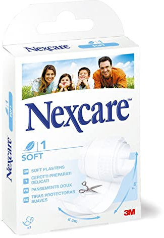 Tiritas Nexcare Soft 1M X 8Cm