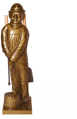 raik 21.02.836.2 Kaminbesteck Holzhacker, bronzefarben, 73cm