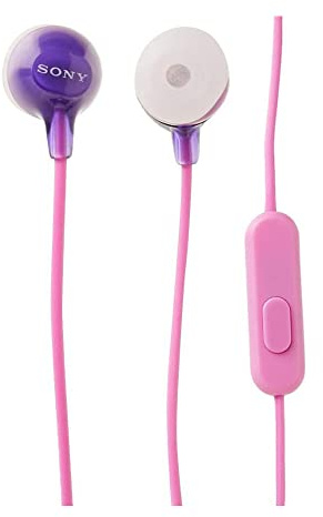 Sony MDREX15AP - Auricolari in-ear con microfono, colore: Viola