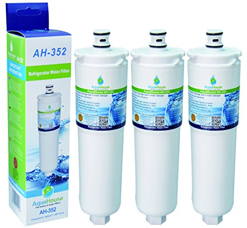 3X AquaHouse AH-352A Water Filter Compatible with Abode Aquifier Filter taps which use AT2002 Safelock Aquifier Filter Cartridge