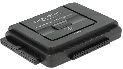 Delock 61486 Konverter USB 3.0 zu SATA 6 Gb/s / IDE 40 Pin / IDE 44 Pin mit Backup Funktion