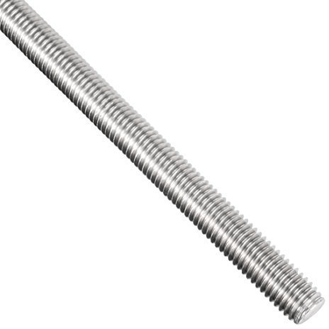 Gewindestab M8, Edelstahl 304, Länge 250 mm, Gewinde 1,25 mm, Linksgewinde