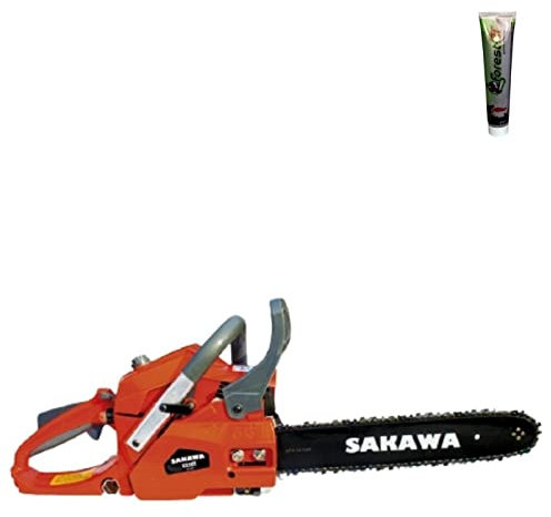 SAKAWA Motosega Scoppio 38cc 16 + Olio 2 Tempi 125ml