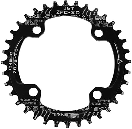 Jane Eyre Fahrrad kettenblätter 104 BCD 32T 34T 36T schmales breites Einzel kettenblatt, rundes schmales breites Kettenblatt für Rennrad Mountainbike BMX MTB