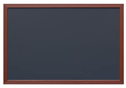 Kreidetafel Zur Wandmontage, Vintage-Kreidetafel, Braun, Gerahmt, Für Aufhängen, Schwarze Tafel Für Büro, Schule, Heimdekoration, Küche, Bar, Restaurantmenü Und Hochzeit (Size : 60x80cm)