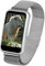 Atlanta Smartwatch 9731/19, für Damen, Herren, Fitnesstracker, Silber, Meshband, mit Wettervorhersage, zum Blutdruck messen, wasserdicht