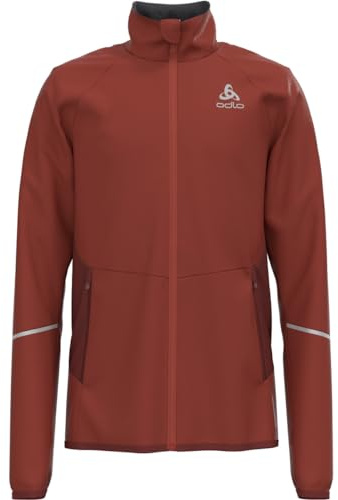 Odlo Kinder Langlauf Jacke BRENSHOLMEN JUNIOR, cinnabar - spiced apple, 128