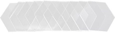 BESTonZON 10stücke Transparente Acrylplatte Handgefertigt Diy-platte Acrylplatte Malplatte Diy-acrylplatten Für Innendekoration