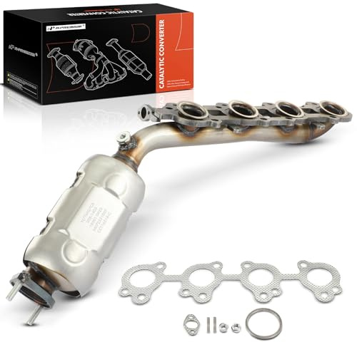 A-Premium Left Exhaust Manifold Catalytic Converter Kit Direct-Fit Compatible with Toyota 4Runner 2005-2009 & Lexus GX470 2005-2009, 4.7L, EPA Compliant, Replace# 1715050050