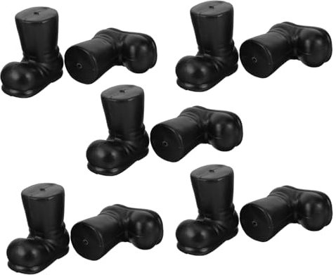 ORFOFE Weihnachtsmannstiefel Weihnachtsfeier-Dekorationen 10 Stück Weihnachtsmannstiefel-Requisiten Für Dekorationen