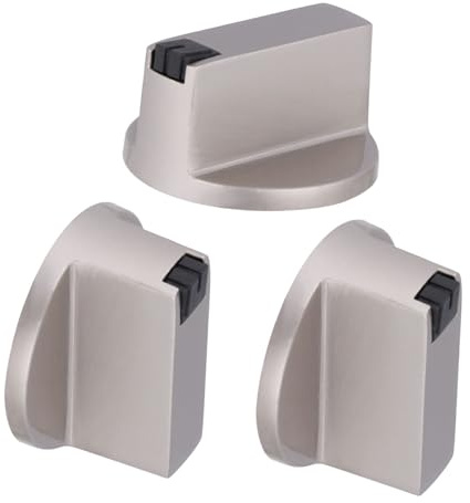 OKUMEYR 3stücke Metall Gasherd Drehknöpfe Einfache Handhabung Korrosionsbeständig Geeignet Für Einbau-gasherde Küche Oder Restaurant Design Und Hohe