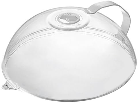 Microwave Cover for Food Heat Resistant Microwave Plate Cover with Handle and Steam Vents Plastic Multifunction Microwave Splatter Guard to Keep Microwave Oven Clean and Food Fresh.