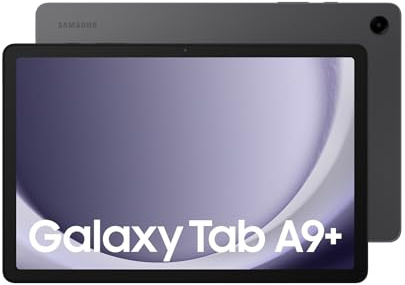 Samsung Galaxy Tab A9+ Android Tablet, 128GB Storage, Ram 6, Large Display, 3D Sound, Graphite, 3 Year Extended Warranty (UK Version)