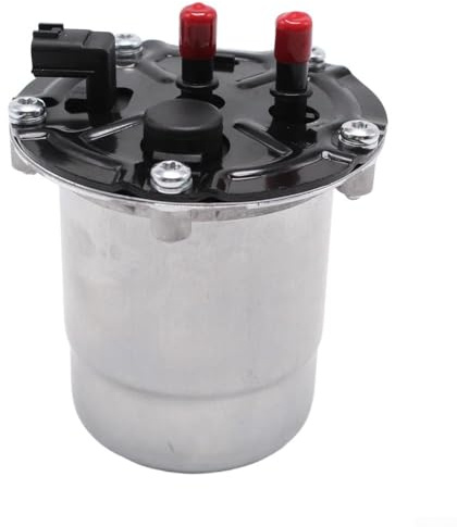 Zilimontt Kraftstofffilter mit Gehäuse für Capture Mk1 1.5D ab 2013, für Clio MK4, Staubwedel, für Micra Mk5, kompatibel mit OEM 164005420R 164004350R