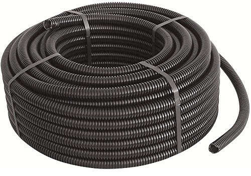 Tubo Corrugato Nero Matassa Da 50 Metri Diametro 25 Mm