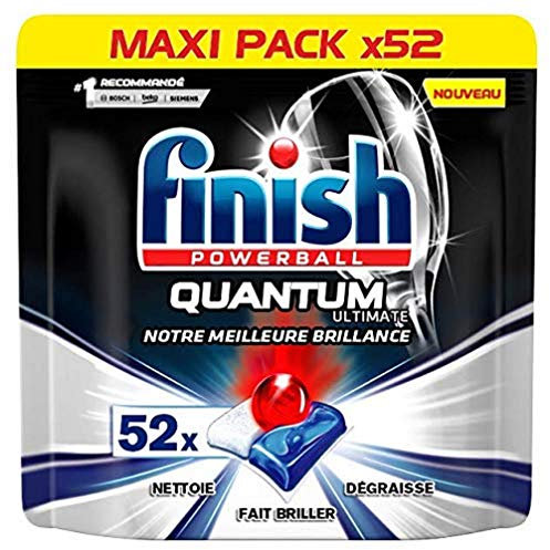 Finish Ultimate Quantum Reinigungsmittel für Spülmaschine – 52 Tabs