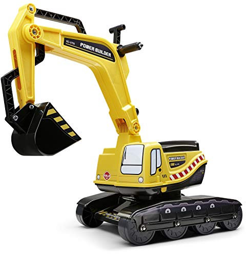 Falk 120 Sitzbagger Excavator, Gelb