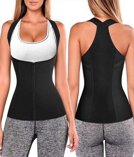 KUMAYES Haltungskorrektor für Damen, Haltungskorrektur, Schultern und Rücken, Haltungsband, unsichtbar, orthopädisch, abnehmen Body Shaper, Schwarz , XL