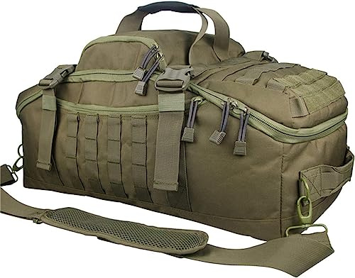 3 in 1 Militär Rucksack Reise Duffle Bag für Weekender Gym Reise Workout Bereitstellung