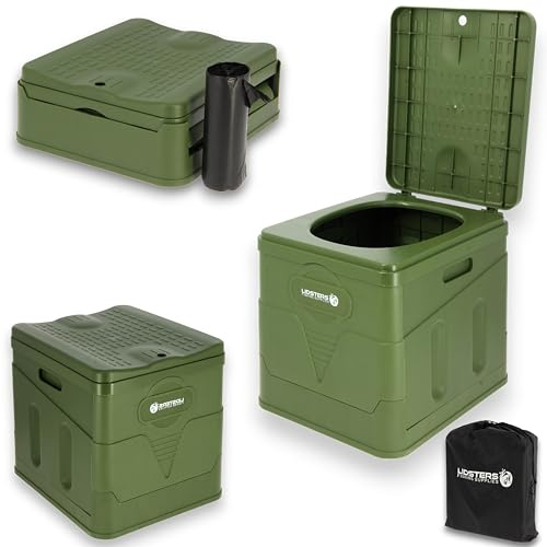 Lidsters Compact PORTA LOO TOILET Fishing Camping Overnight Festival