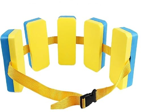 Swim Belt Flotation Belt Waist Belts EVA Foam Safety Swim Training Belt Swimming Floating Board with Adjustable Strap Auxiliary Aquatic Exercise Swimming Training Aid for Kids Adults Beginners