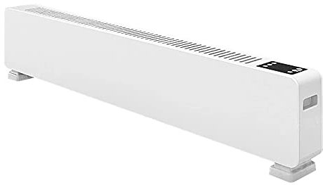 KANBUN SND-A 2,2 KW Pleine-beule électrique avec radiateur de plinthe à télécommande avec Protection Thermostatipx4 imperméable et protec de Pointe