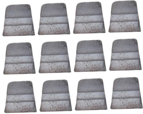 CSXMONEY 12Pcs Flat Handle Wedges, Metal Wedge Axe Wedge Kit, Easy Installation