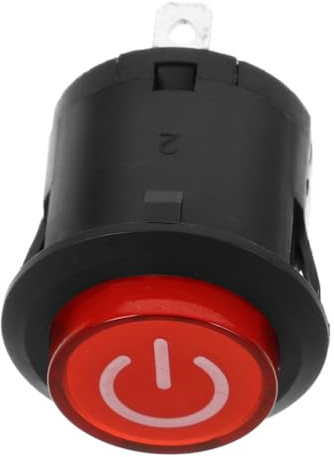 Start Button Pulsante Avvio Per Auto Elettrica Bambini Interruttore Giocattolo a Nave Rosso Facile Installazione Per Moto Elettrica E Veicoli Design Unico a Pulsante on off