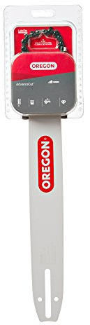 Oregon 12-Inch Replacement Chainsaw Bar & S45 Chain, 3/8 Pitch, .050 Gauge, 45 Drive Links, Fits Craftsman, Echo, Poulan And Others (105698)