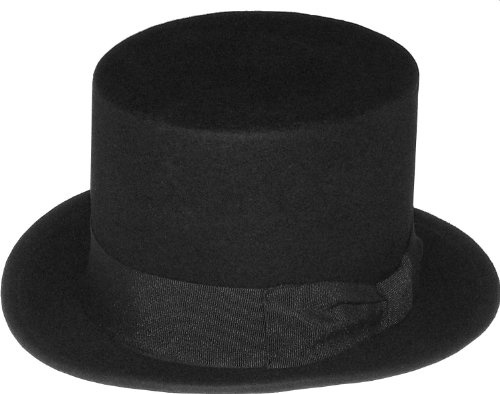 Harrys-Collection Schwarzer Zylinder!, Größe:L