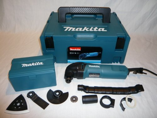 Makita TM3000CX1J Multifunktions-Werkzeug in Makpac Zubehör-Box