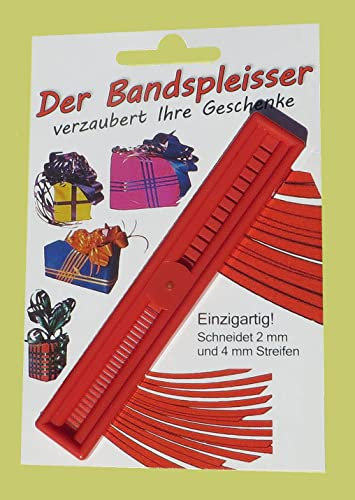 greencollection Bandspleisser auf Geschenkkarte mit Eurolochung