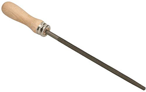 KOTARBAU® Werkstattfeile Rund Länge: 150 mm Hieb 1 (Grob) Handfeile Rundfeile Metallfeile für grobe Metallverarbeitung