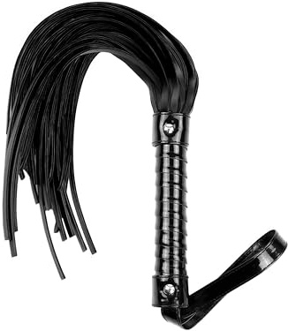 DINDO Riding Whip Horse Equestrian Flogger Whip Leather Domintrix Whip Cosplay Horseback Riding Crop Whip Horse Paddle