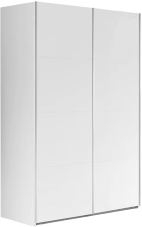 Composad | Armadio della Linea SYSTEMA, Armadio a 2 Ante Scorrevoli, Camera da Letto, Dimensioni (LxAxP) 150x223x67 cm, Colore Bianco Top Matt, Made in Italy