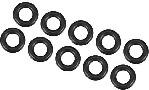 QUARKZMAN Nitrile Gomma O-Ring 16mm x 8mm x 4mm Guarnizioni di Tenuta Anelli Rubinetti Rotondo Guarnizione Rondella per Rubinetto Idraulica Riparazione Sigillatura Connessione, 10 Pezzi