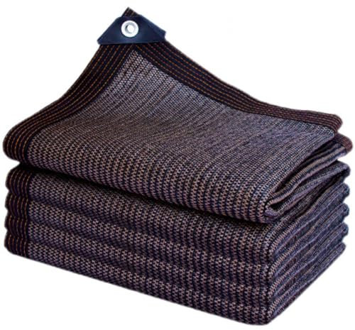 Voile Ombrage Rectangulaire 4x5 Mat Voile D'Ombrage A Planter Filet Protection Piscine Anti Feuilles Tissu pour Pergola Filet Dombrage,8x8m